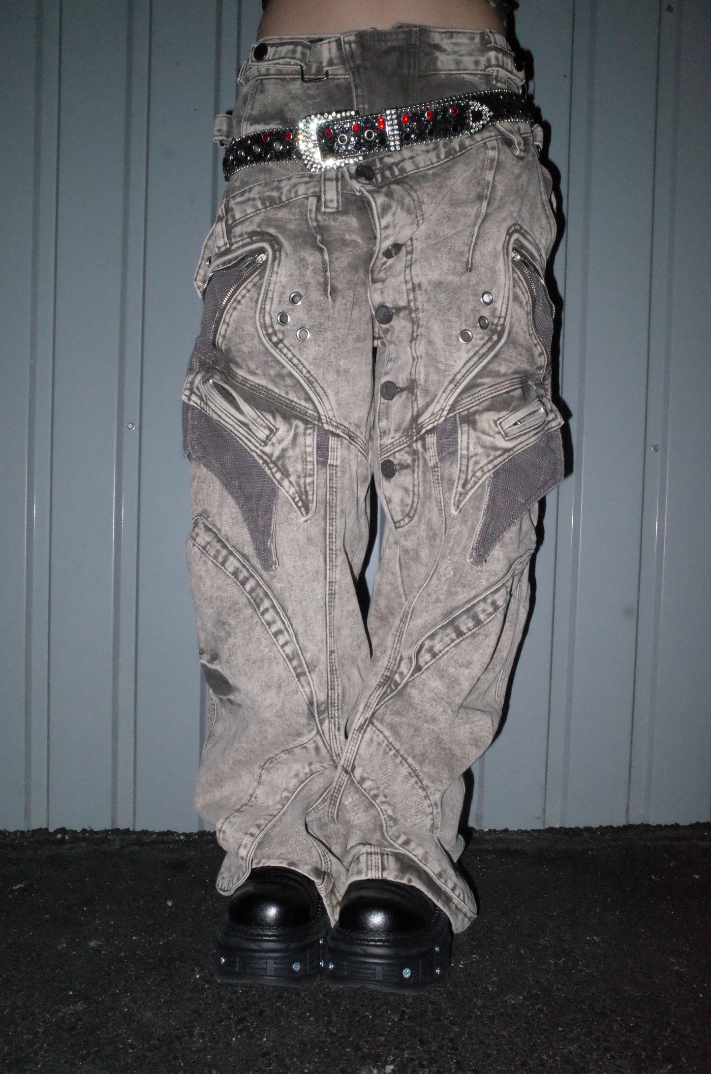 3DW Panel Denim Pants  A531
