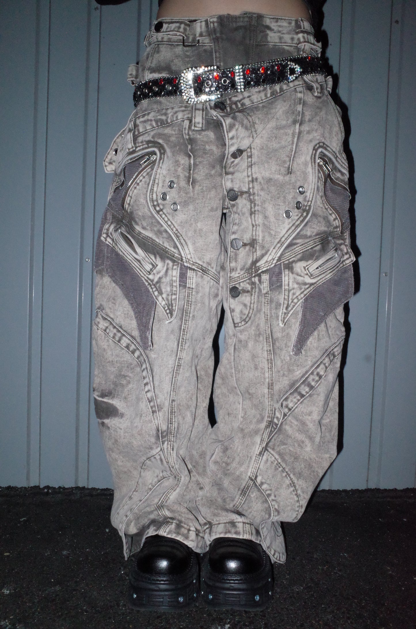 3DW Panel Denim Pants  A531
