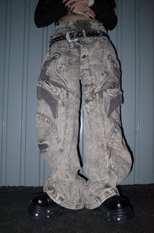 3DW Panel Denim Pants  A531