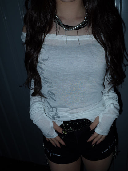 Script Long Sleeve A536