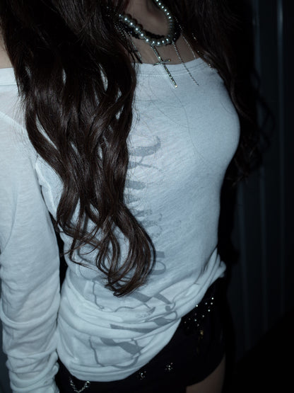 Script Long Sleeve A536