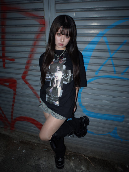 cross bunny tee A122