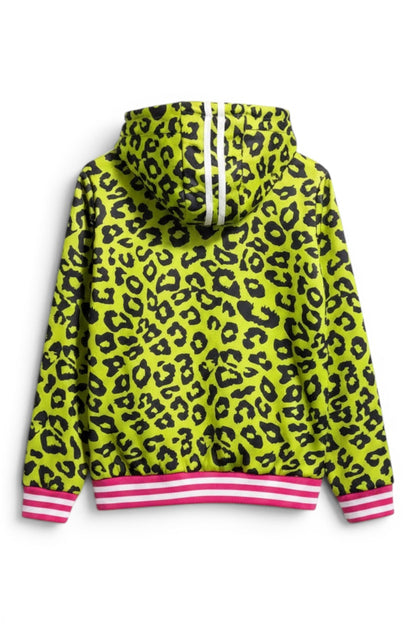 Neon Leopard Hoodie  A567