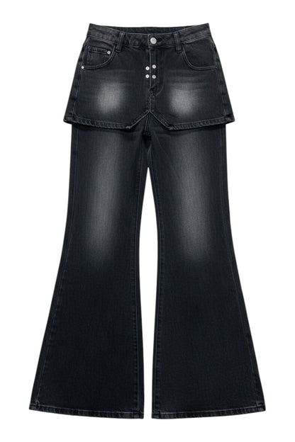 flare skirt pants A600