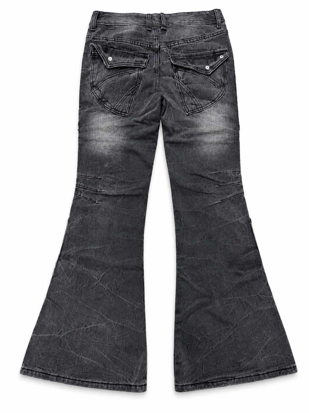 Distressed Wide Denim A721
