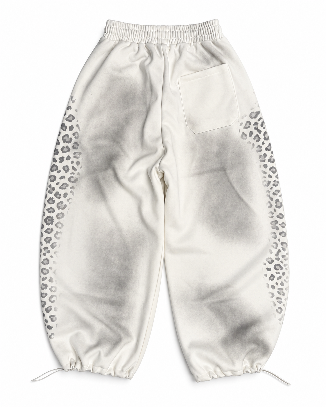 Script Wide Sweatpants A730