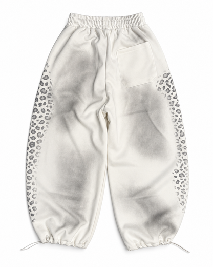 Script Wide Sweatpants A730