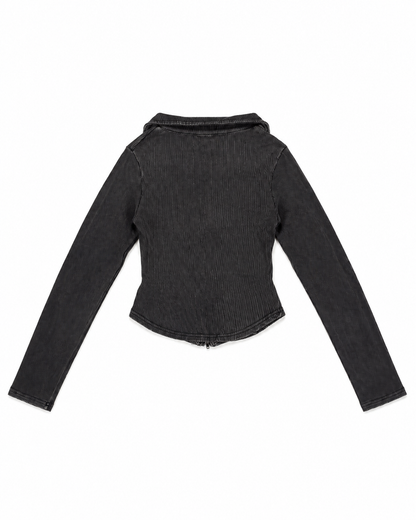zip short tops Old A729