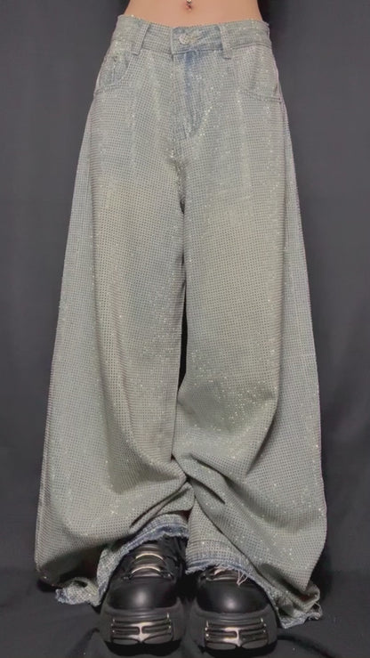 24-K18
stone loose denim A173