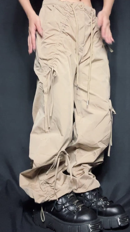 ribbon trackpants A161