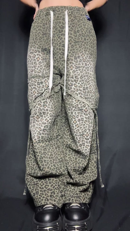 Leopard Cago Pants  A607