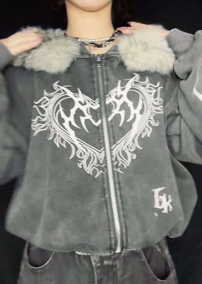 Claw Fur Hoodie A493