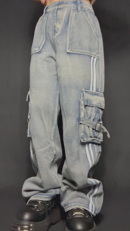 sideline denim cargo A130