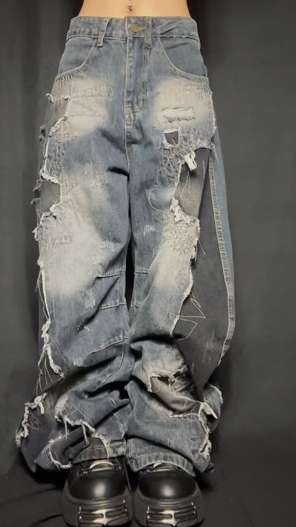 Ruin Cross Denim  A532